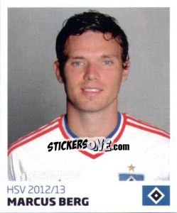 Sticker Marcus Berg - Nur der HSV: 125 Jahre - Juststickit