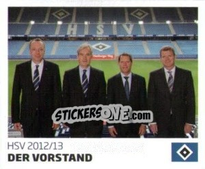Sticker Der Vorstand - Nur der HSV: 125 Jahre - Juststickit