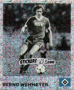 Sticker Bernd Wehmeyer - Nur der HSV: 125 Jahre n. 116 - Juststickit