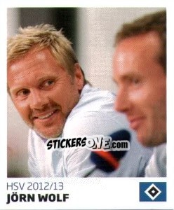 Sticker Jörn Wolf - Nur der HSV: 125 Jahre - Juststickit