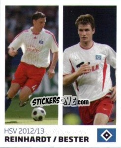 Figurina Reinhardt / Bester - Nur der HSV: 125 Jahre - Juststickit