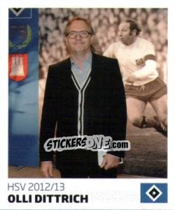 Cromo Olli Dittrich - Nur der HSV: 125 Jahre n. 120 - Juststickit