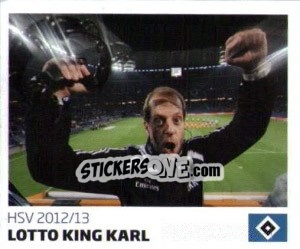 Figurina Lotto King Karl - Nur der HSV: 125 Jahre - Juststickit