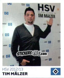 Sticker Tim Mälzer - Nur der HSV: 125 Jahre - Juststickit