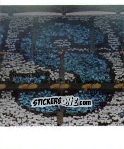 Sticker Choreo Fulham FC - Nur der HSV: 125 Jahre n. 124 - Juststickit
