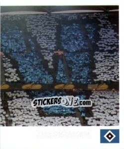 Sticker Choreo Fulham FC - Nur der HSV: 125 Jahre n. 125 - Juststickit
