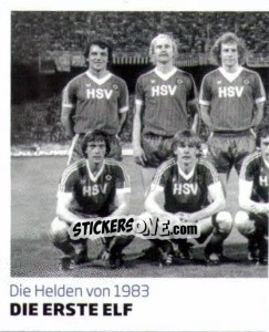 Figurina Die Erste Elf - Nur der HSV: 125 Jahre - Juststickit