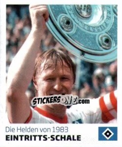 Sticker Eintritts-Schale - Nur der HSV: 125 Jahre - Juststickit