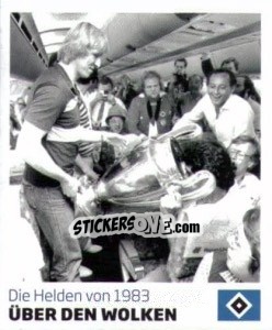Sticker Über Den Wolken - Nur der HSV: 125 Jahre - Juststickit