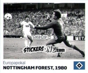 Sticker Nottingham Forest, 1980 - Nur der HSV: 125 Jahre n. 152 - Juststickit