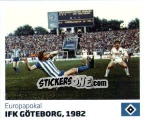 Cromo IFK Göteborg, 1982 - Nur der HSV: 125 Jahre - Juststickit