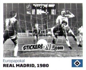 Sticker Real Madrid, 1980