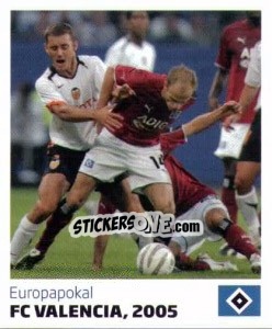 Sticker FC Valencia, 2005 - Nur der HSV: 125 Jahre - Juststickit