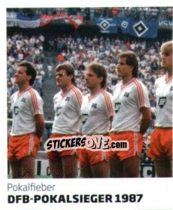 Sticker DFB-Pokalsieger 1987 - Nur der HSV: 125 Jahre n. 164 - Juststickit