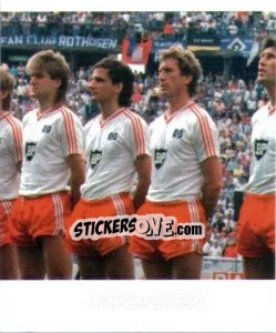 Sticker DFB-Pokalsieger 1987 - Nur der HSV: 125 Jahre n. 165 - Juststickit