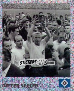 Sticker Dieter Seeler - Nur der HSV: 125 Jahre - Juststickit
