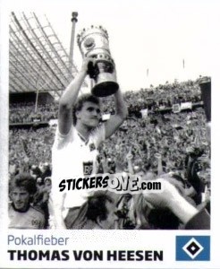 Sticker Thomas Von Heesen - Nur der HSV: 125 Jahre n. 169 - Juststickit