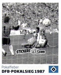 Cromo DFB-Pokalsieg 1987 - Nur der HSV: 125 Jahre - Juststickit