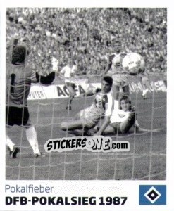 Sticker DFB-Pokalsieg 1987 - Nur der HSV: 125 Jahre n. 172 - Juststickit