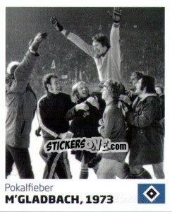 Sticker M'Gladbach, 1973 - Nur der HSV: 125 Jahre - Juststickit