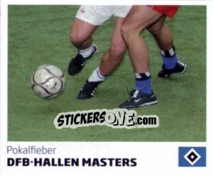 Sticker Dfb-Hallen Masters - Nur der HSV: 125 Jahre - Juststickit