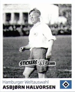 Sticker Asbjørn Halvorsen - Nur der HSV: 125 Jahre - Juststickit