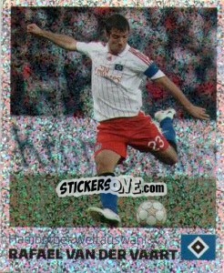 Sticker Rafael van der Vaart - Nur der HSV: 125 Jahre n. 180 - Juststickit