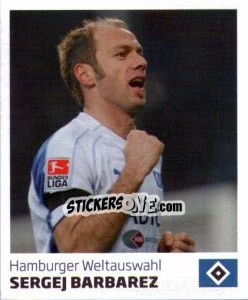 Sticker Sergej Barbarez - Nur der HSV: 125 Jahre n. 181 - Juststickit