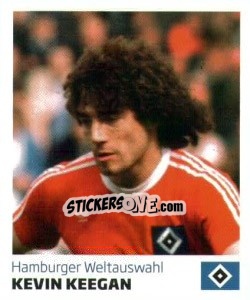 Sticker Kevin Keegan - Nur der HSV: 125 Jahre n. 182 - Juststickit