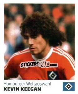 Cromo Kevin Keegan - Nur der HSV: 125 Jahre - Juststickit