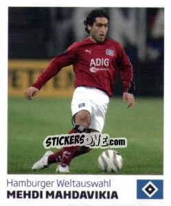 Sticker Mehdi Mahdavikia - Nur der HSV: 125 Jahre - Juststickit