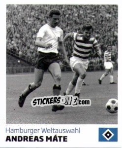 Cromo Andreas Mate - Nur der HSV: 125 Jahre n. 188 - Juststickit