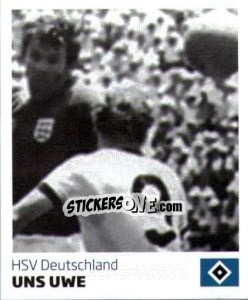 Sticker Uns Uwe - Nur der HSV: 125 Jahre - Juststickit