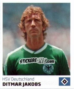 Sticker Ditmar Jakobs - Nur der HSV: 125 Jahre - Juststickit