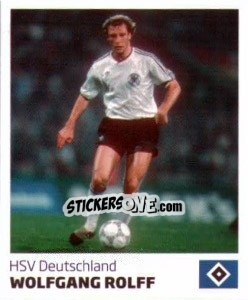 Sticker Wolfgang Rolff - Nur der HSV: 125 Jahre - Juststickit