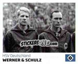 Cromo Werner / Schulz - Nur der HSV: 125 Jahre - Juststickit