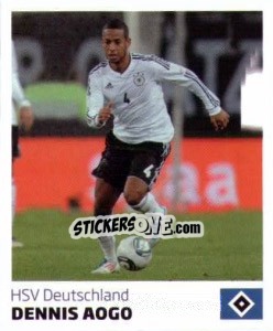 Sticker Dennis Aogo - Nur der HSV: 125 Jahre n. 204 - Juststickit
