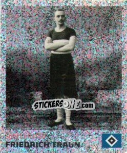 Sticker Friedrich Traun - Nur der HSV: 125 Jahre - Juststickit