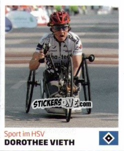 Sticker Dorothee Vieth - Nur der HSV: 125 Jahre - Juststickit