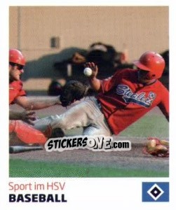 Cromo Baseball - Nur der HSV: 125 Jahre - Juststickit