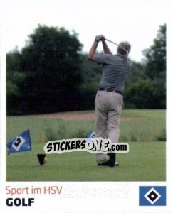 Sticker Golf - Nur der HSV: 125 Jahre - Juststickit