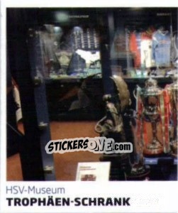 Sticker Trophäen-Schrank - Nur der HSV: 125 Jahre n. 217 - Juststickit
