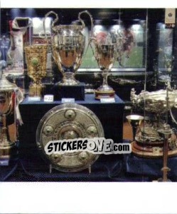 Sticker Trophäen-Schrank - Nur der HSV: 125 Jahre - Juststickit