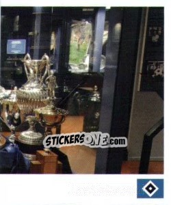 Sticker Trophäen-Schrank - Nur der HSV: 125 Jahre - Juststickit