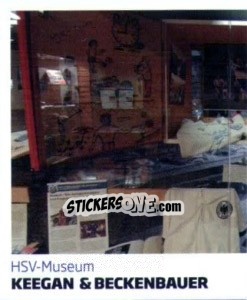 Sticker Keegan / Beckenbauer - Nur der HSV: 125 Jahre n. 228 - Juststickit