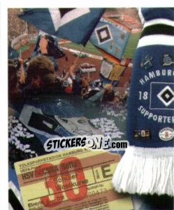 Sticker HSV Fanwelt - Nur der HSV: 125 Jahre - Juststickit