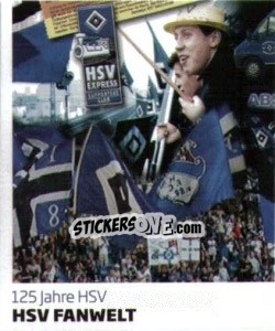 Figurina HSV Fanwelt - Nur der HSV: 125 Jahre - Juststickit