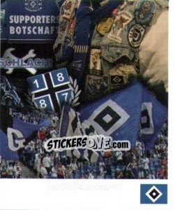 Sticker HSV Fanwelt - Nur der HSV: 125 Jahre - Juststickit