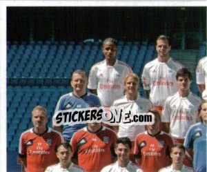 Sticker Der Kader 2012/13 - Nur der HSV: 125 Jahre - Juststickit