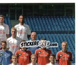 Sticker Der Kader 2012/13 - Nur der HSV: 125 Jahre - Juststickit